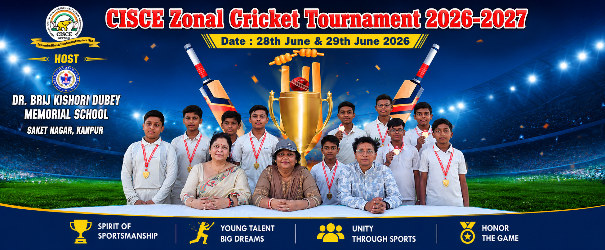 CISCE Zonal Cricket Tournament 2026-2027